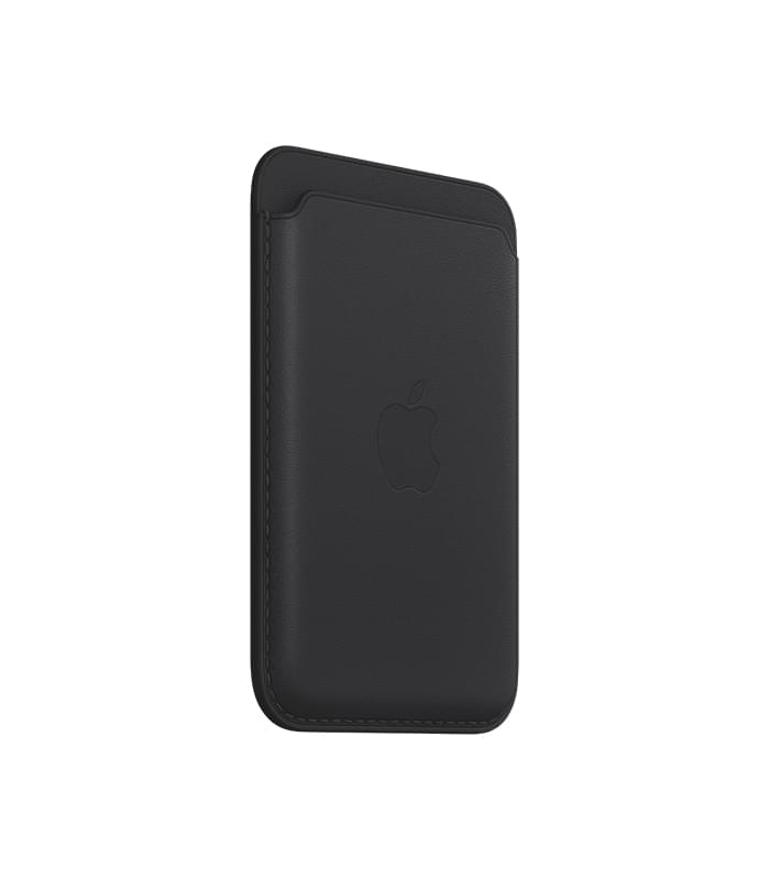 iPhone Leather Wallet Black - Image 2